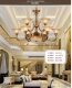 Bai De Shi Te Waltz European and American Retro Luxury Living Room Villa Chandelier with Three, Eight, or Nine Heads for Dining Room Clearance Sale