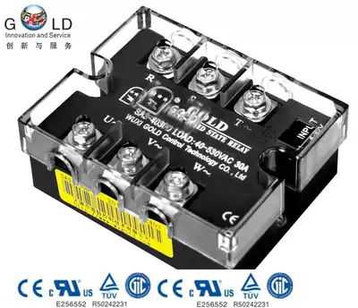 (Three-phase SSR solid state relay) SA34060D Jiangsu Gute factory direct EU CE certification