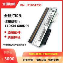 Original fit 110XI4 600dpi print head barcode label print mark head brand new thermal head P1004233 needle