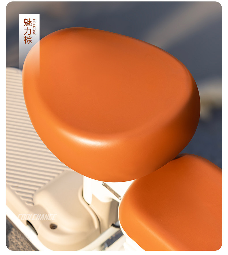 Electric Vehicle Seat Cover Waterproof and Sun-Proof Universal Leather Seat Cover for Small Electric Bikes Like Yadea and Aima