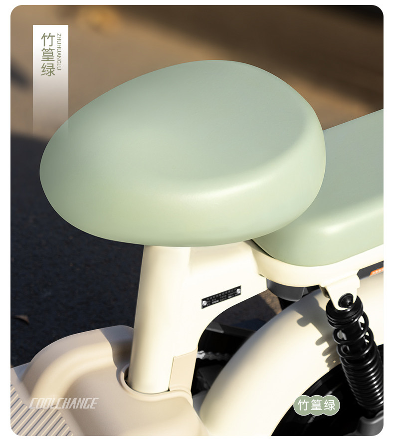 Electric Vehicle Seat Cover Waterproof and Sun-Proof Universal Leather Seat Cover for Small Electric Bikes Like Yadea and Aima