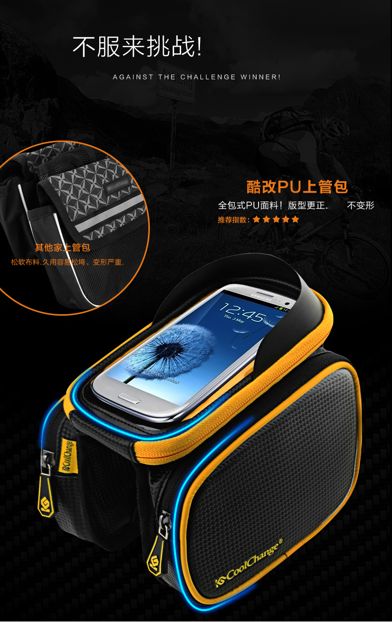 Sacoche pour vélo mixte COOLCHANGE - Ref 2233200 Image 42