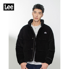 Куртка lee商场同款20新品黑色男棉服灯芯绒外套潮流l419126nbk11