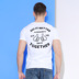 Cửa hàng quần áo nam Lee với đoạn 2017 mới chữ V chữ in ngắn tay T-shirt L249362LQ áo thun polo nam Áo phông ngắn