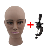 Model head dummy head model skinhead wig hat scarf to show foreign trade model head Wig model head