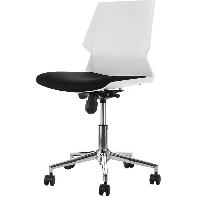 Fashion Black White Lift Swivel Chair Designer Office Chair Creative Aesthetic staff Conference chair No armchair Flashlight Brain Chair