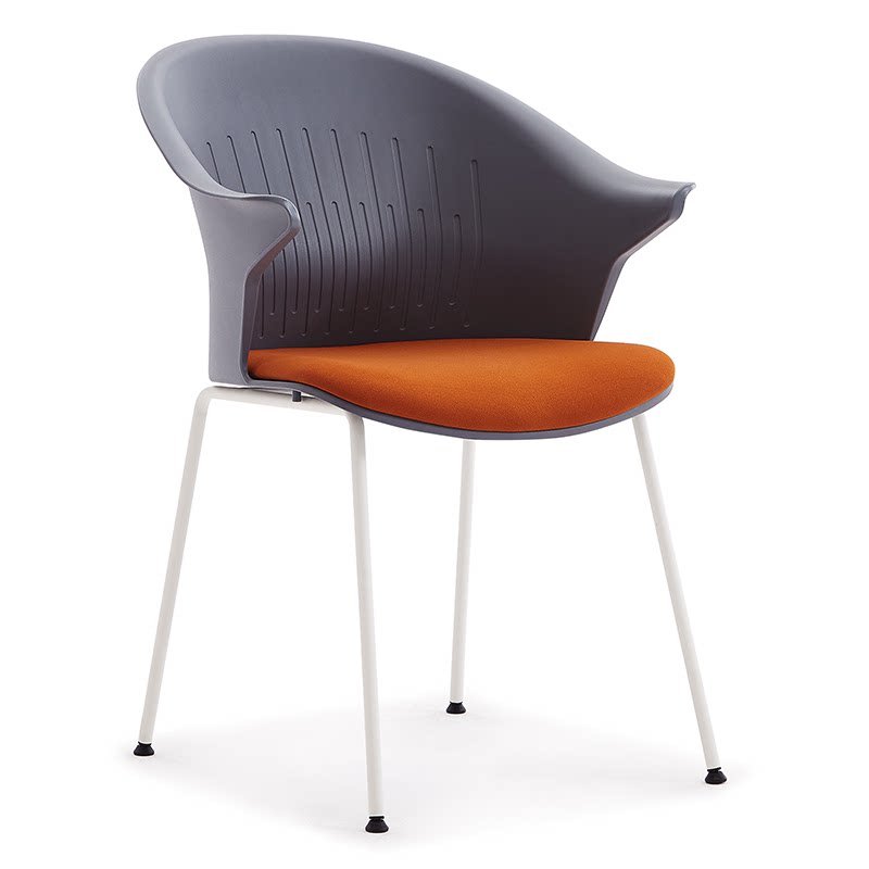 Nordic Reception Negotiation Chair Minimalist Casual Chair Thickened Plastic Dining Room Chair Leaning Back Chair Creative Meeting Chair Book Chair