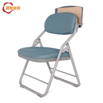Export Korea-free folding chair church chair church congregation chair fabric soft bag training chair external writing board