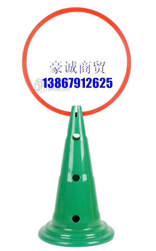 Training cone taper 52 cm large pagoda with hole logo barrel soccer training marker