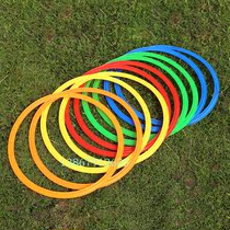 Childrens kindergarten training physical sports teaching aids jumping grid outdoor parent-child game props jumping circle