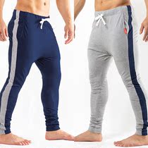 日本制造TOOT男士运动休闲长裤全棉材质抽绳口袋侧线条装饰