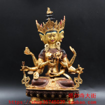 Semi-lau golden-revered Buddhas birth from the Tal Monastery Size Seven Inch (21 cm) has been loaded with mascots