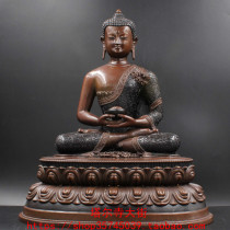Antique carved Amitaba Buddha has been solemnly loaded with good fortune from the Tal Temple Size 1 m Law