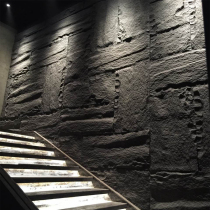 Light cultural stone pu stone leather TV background wall artificial emulation mushroom stone shake sound same inner and outer wall face brick