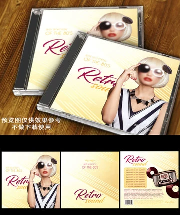 Бесплатная доставка CD -коробка одно -заполненная CD -коробка полная прозрачная коробка для упаковки диска DVD пластиковая оболочка