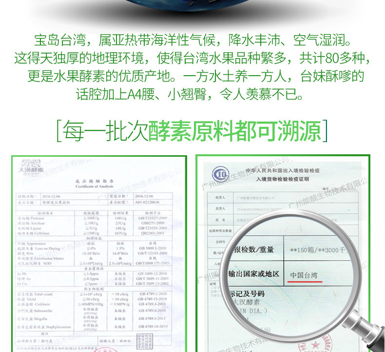 妙语 60种果蔬 台湾复合酵素粉 20袋*3盒 荷兰进口益生元 图9