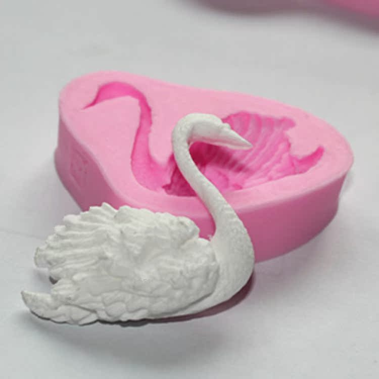 Bộ sưu tập khuôn silicon Cánh hoa Thẻ thủ công Epoxy silicone mềm thiên nga Bảng chữ cái tiếng Anh bướm - Tự làm khuôn nướng khuôn làm nến