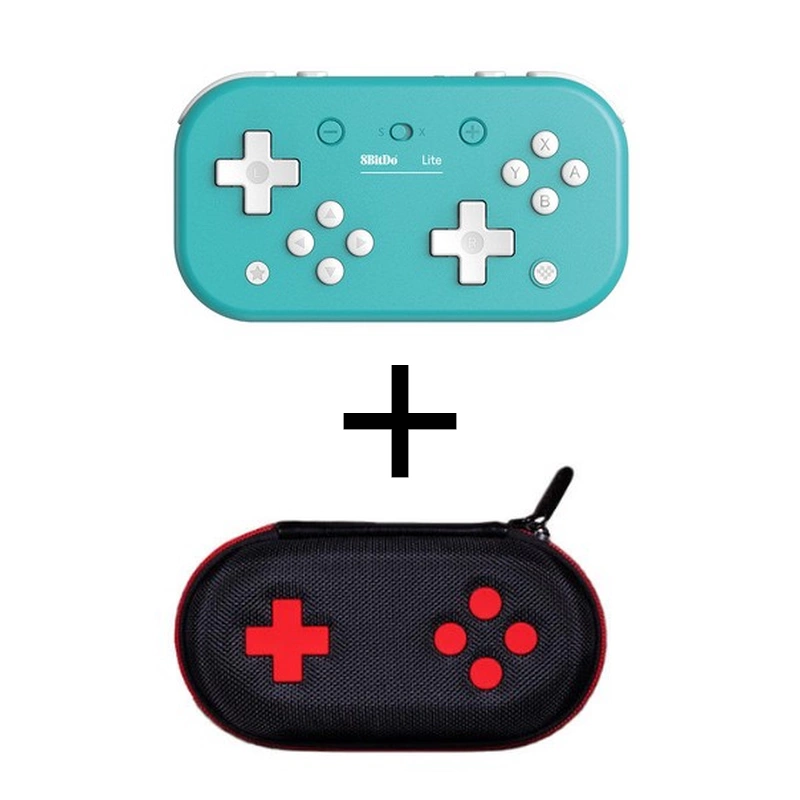 Baweitang 8Bitdo Lite Bluetooth tay cầm NS máy tính Steam Game Tetris di động siêu mỏng - Người điều khiển trò chơi