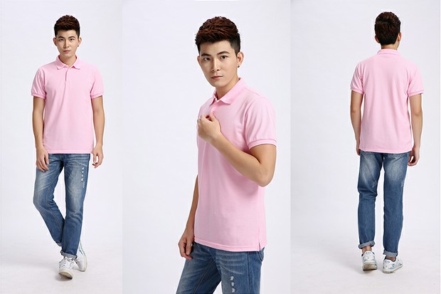 Lapel trống tay ngắn cotton POLO áo sơ mi thể thao giản dị áo đôi vài chiếc áo thun màu in logo cỡ lớn quần áo nam