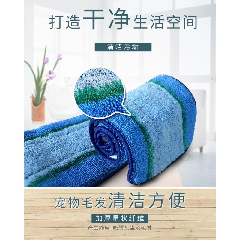 Bona Original Mop Replacement Cloth Head for Deep Cleaning, Dual-Use for Dry and Wet Cleaning, Lazy Mop for Easy Cleaning