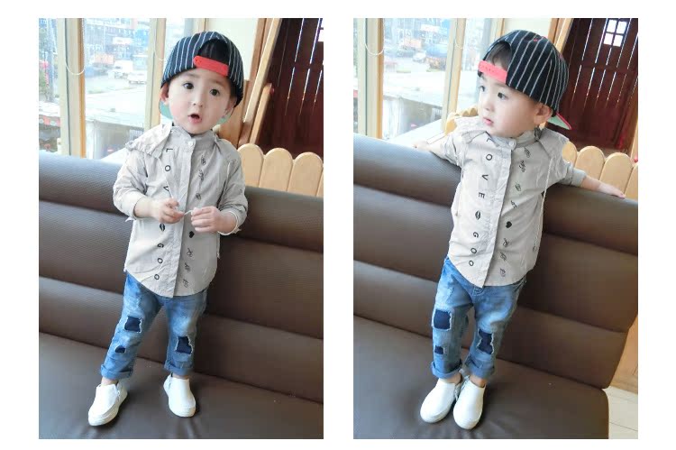 Chemise enfant à manche longue - Ref 2084288 Image 24