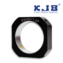 RN40×1 5P square precision ball screw top wire anti - locking and stop the manufacturer direct selling carbon steel lock nut