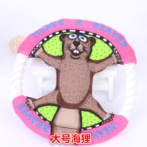 Pet dog mèo đồ chơi lớn vừa và nhỏ Mỹ đào tạo con mèo béo với đĩa bay đĩa dĩa mạnh cắn vui bộ đồ chơi cho mèo