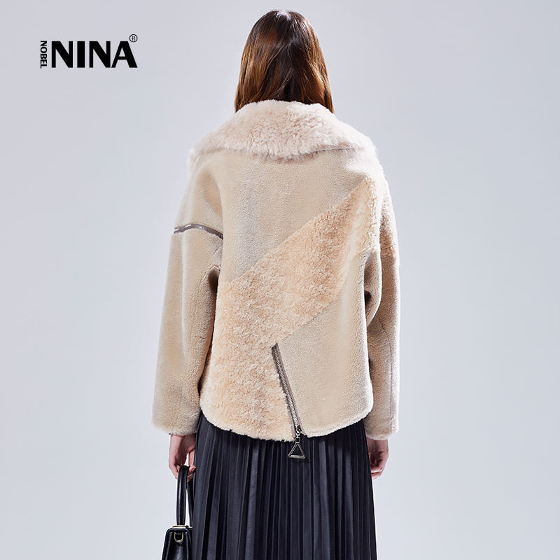 Manteau de fourrure femme NOBEL NINA  NOBELINA - Ref 3174997 Image 2