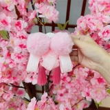 Шаровая головка, детский аксессуар для волос, заколка для волос для девочек, китайское красное ханьфу, декор, китайский стиль