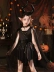Halloween trẻ em trang phục cosplay phù thủy nhập vai cô gái ma cà rồng đêm quốc đầm Trang phục haloween