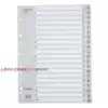 Official authorization]Comix IX900 easy classification letter index paper A421 page (A-Z) 11 holes