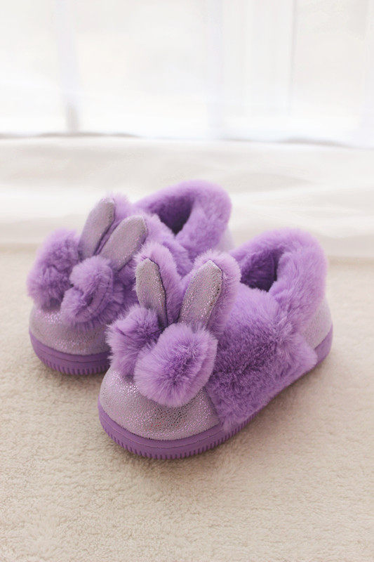 Chaussons enfants en autre pour hiver - semelle plastique - Ref 1024525 Image 10