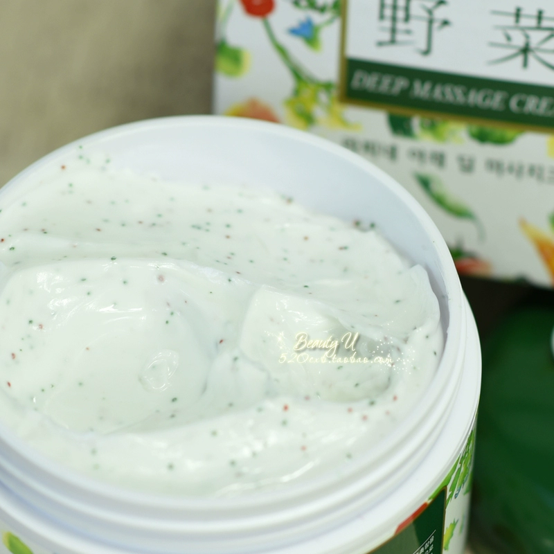 Hàn Quốc Luomei GEOmai White Moisturising Deep Cleansing Massage Cream Cleansing Pore Massage Cream mei White - Kem massage mặt