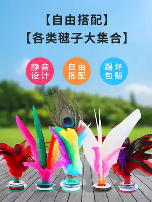 Shuttlecock competition special children's primary school students resistant to kicking old-fashioned hair flower tendon feather goose shuttlecock adult sports chicken feather key
