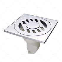 HOME SQUARE WASHING MACHINE FLOOR DRAIN DEODORIZED UNIVERSAL SQUARE STAINLESS STEEL WITH FILTER WATER FOR TWO USE WITH INTERFACE JOINT