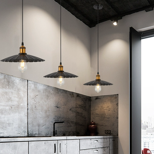 Современная ретро кофейная черная люстра для гостиной для коммерческого использования