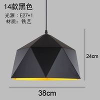 14 черных 38 см