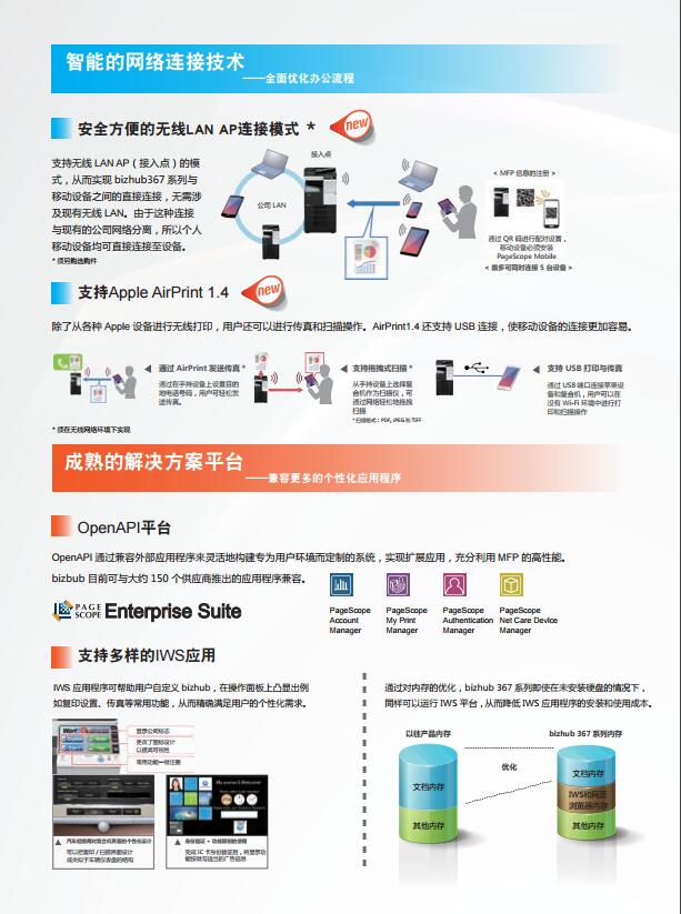 Máy photocopy Konica Minolta bizhub367 hoàn toàn mới Kemei BH367 máy photocopy A3 đen trắng - Máy photocopy đa chức năng