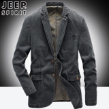 Jeep, джинсовый джип, мужской ретро костюм, джинсовая куртка