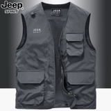 Jeep, джип, осенний тонкий дорожный жилет, быстросохнущая куртка для рыбалки