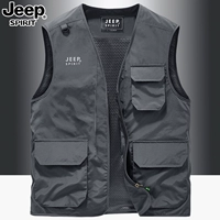 Jeep, джип, осенний тонкий дорожный жилет, быстросохнущая куртка для рыбалки