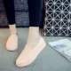 Giày đi mưa mùa xuân cho nữ thấp để giúp giày ống ngắn không thấm nước dày đáy tăng giày chống trượt cao su