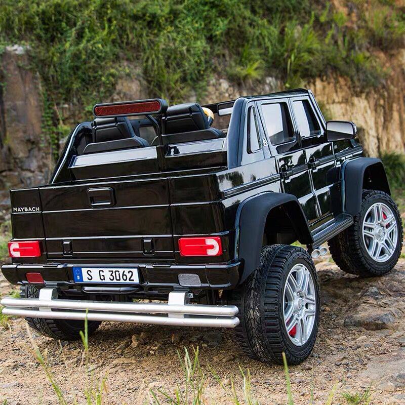 Super large Mercedes-Benz big G children's electric four-wheeled car double sitting children's toy baby four-wheel drive can sit off-road vehicle