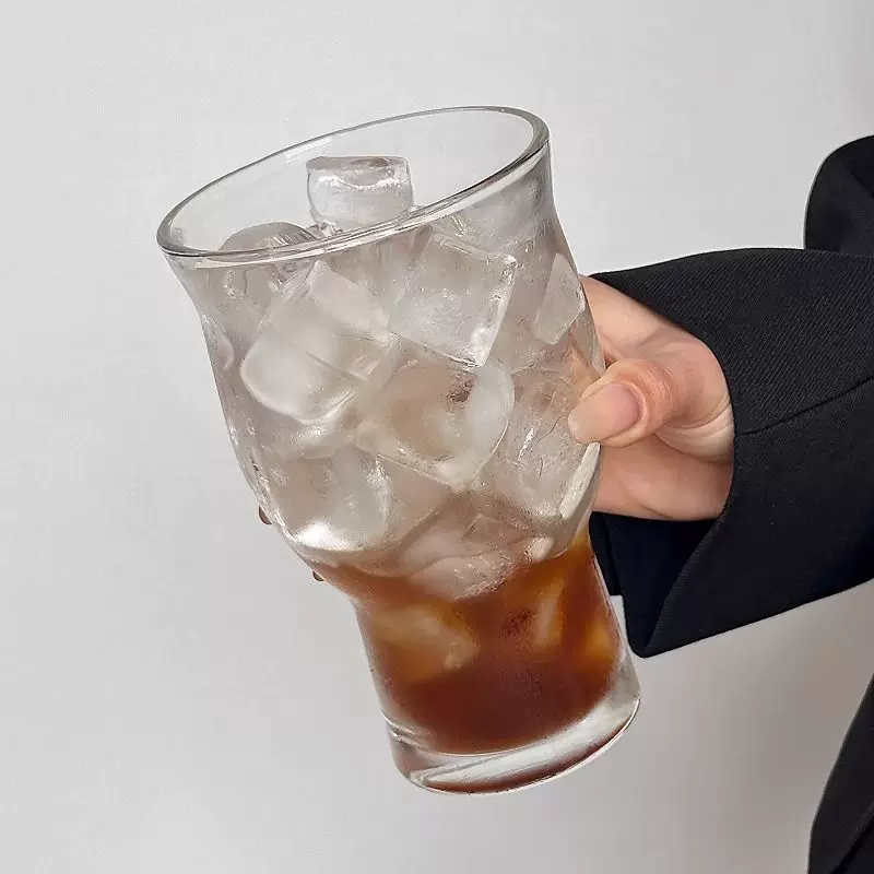 Пожалуйста, уточните перевод: Retro coffee capacious tea cup, air pump, glass, fruit tea, wide neck, American style