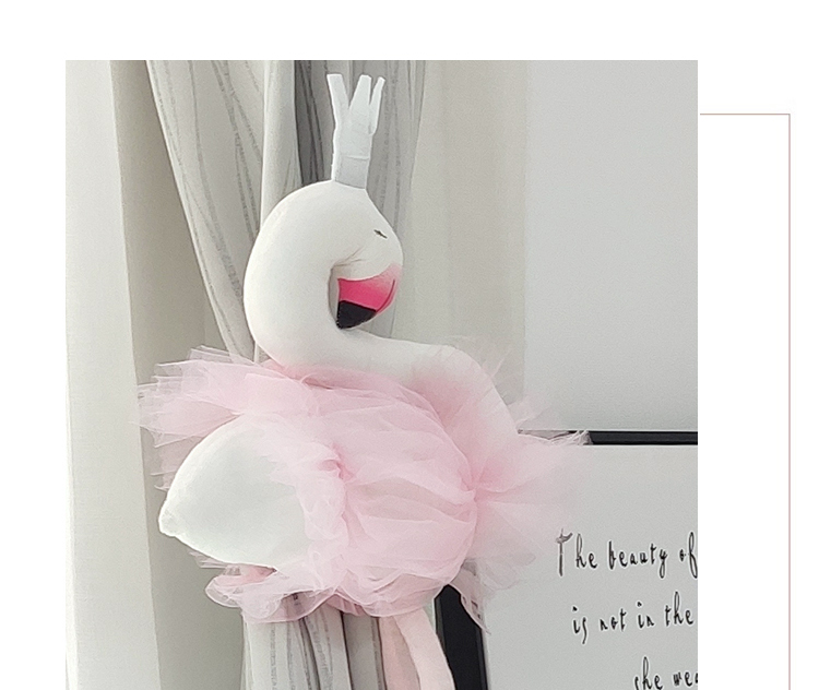 Flamingo Rèm dây Tie Cô gái dễ thương Bundle Ties Window Gạc Bắc Âu NS Phụ kiện nhà hợp thời trang - Phụ kiện rèm cửa khung rèm cửa đẹp