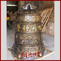 Glass fiber reinforced plastic alarm bells ringing sculpture legal sculpture drug anti-corruption anti-corruption culture theme decoration Temple wake-up call