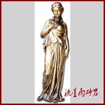 Meteor shower sandstone relief round sculpture Yili beauty city garden sandstone sculpture glass fiber reinforced plastic home decoration material