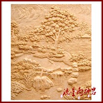 Meteor shower sandstone relief glass fiber reinforced plastic paradise sandstone background wall home decoration Hotel Villa decoration materials