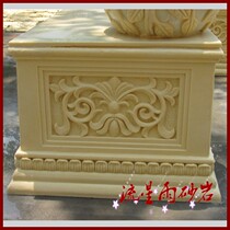 Meteor shower sandstone relief Sifang European style garden sandstone sculpture glass fiber reinforced plastic hotel home decoration materials