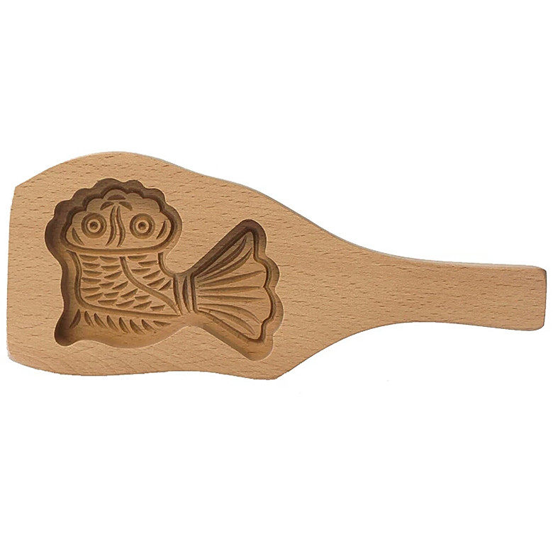 Home Steam pattern steamed buns Steamed Bun Handmade Goldfish Fish Shaped Pasta Baking Mold Woody Face carflower molds